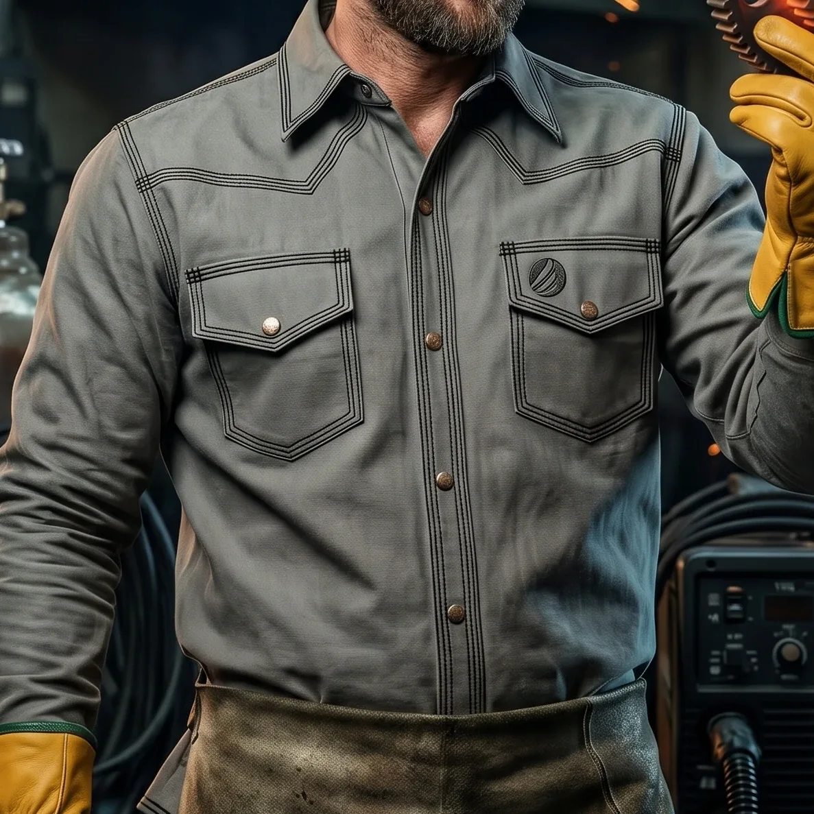 Charcoal Gray Shirt