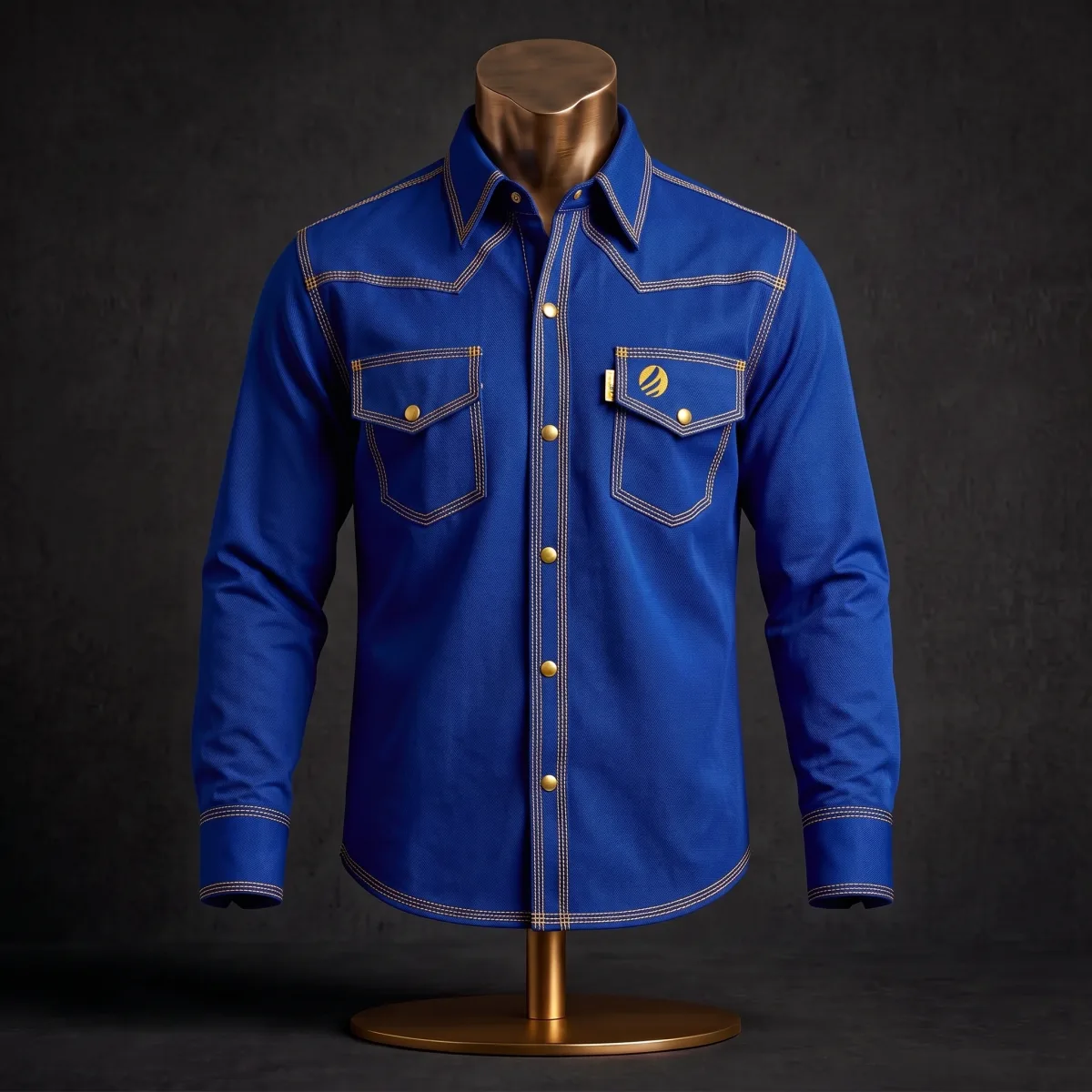 Royal Blue Shirt