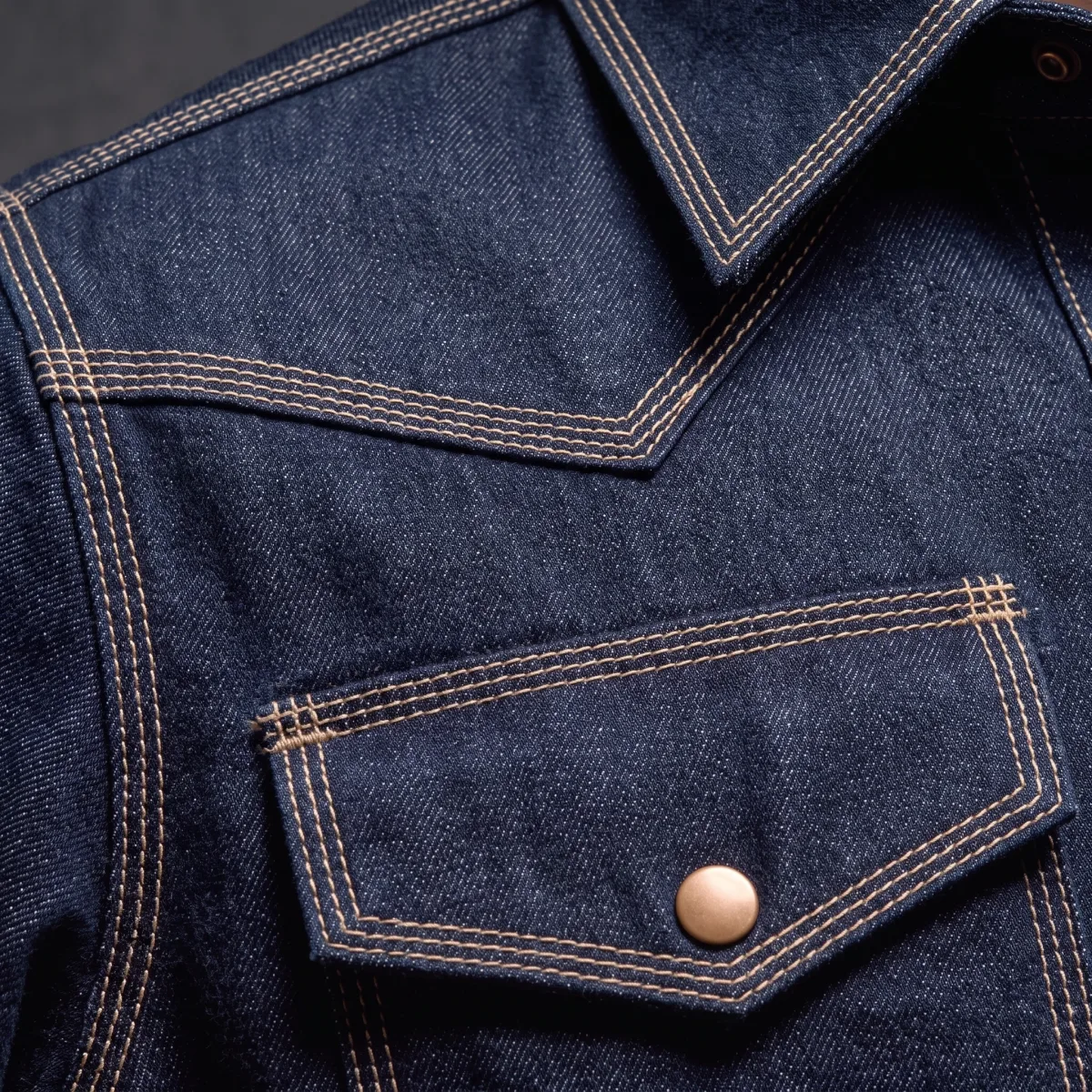 Dark Indigo Denim Shirt